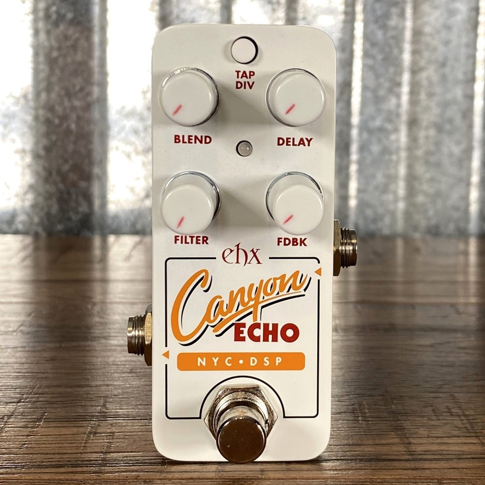 Electro-Harmonix EHX Pico Canyon Echo Digital Delay Demo