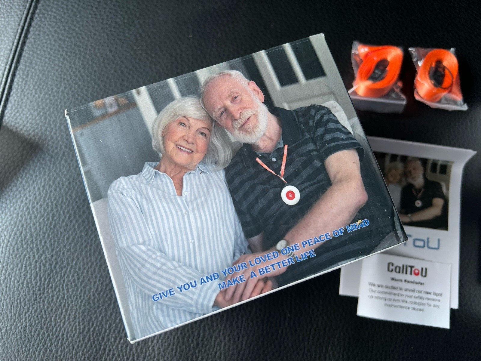 Call To U-2 Wireless Caregiver Pager System-with 2 SOS Buttons and 2 Receivers