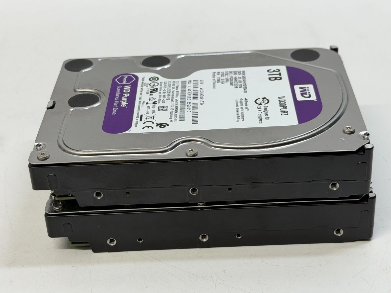 Western Digital WD30PURX 3TB WD Purple Surveillance WD30PURX-64P6ZY0 & 85GU6Y0