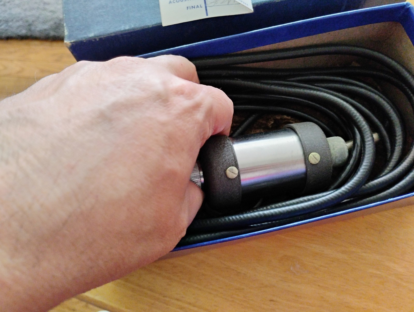 Vintage 1959s SHURE A86A MIC MICROPHONE SUT STEP UP Line TRANSFORMER In BOX