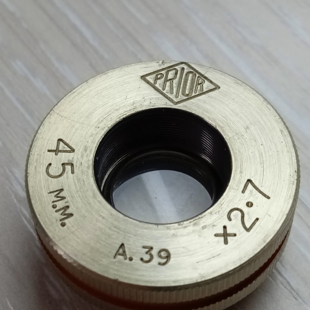 Prior  45mm x2.7  A.39 MICROSCOPE OBJECTIVE  PART    #0201