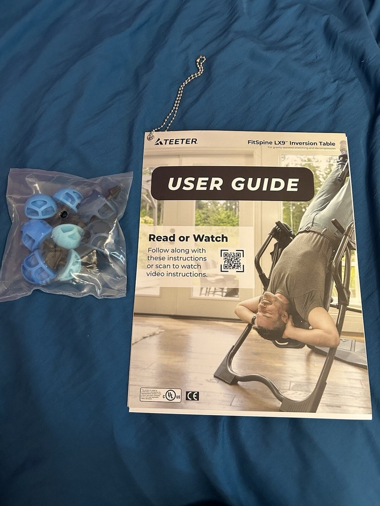 (Lightly Used) Teeter Inversion Table FitSpine LX9 LOCAL PICK UP ONLY