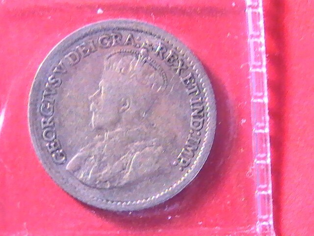 CANADA 5 CENTS SILVER 1920
