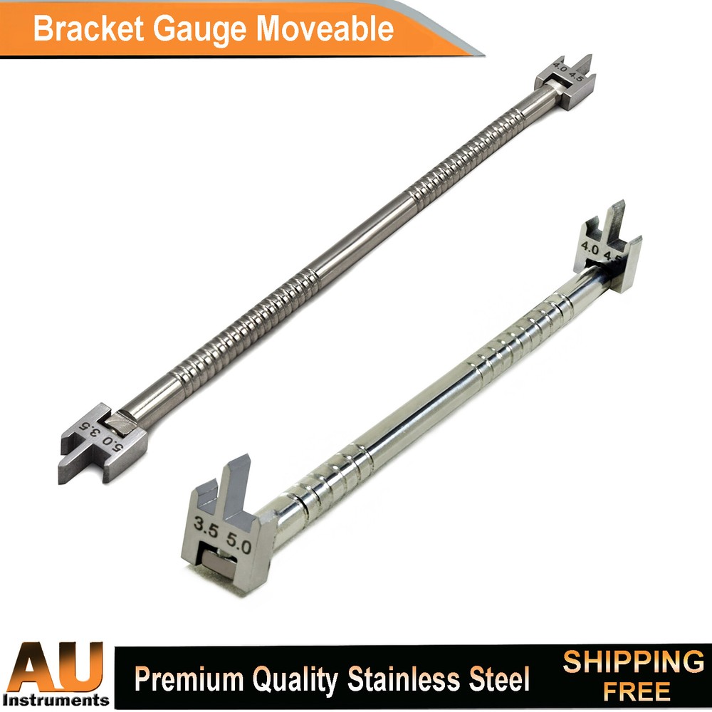 Orthodontic Dental Bracket Positioning Movable Head Height Gauge Lab