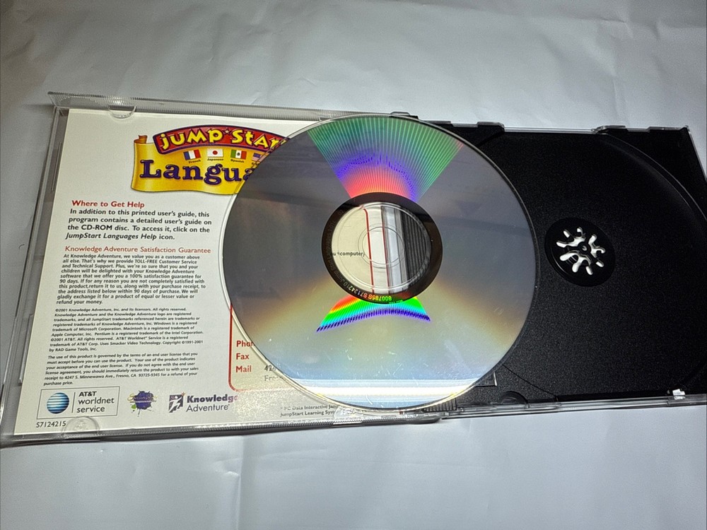 Jump Start Languages Users Guide (Pc CdRom 1996)