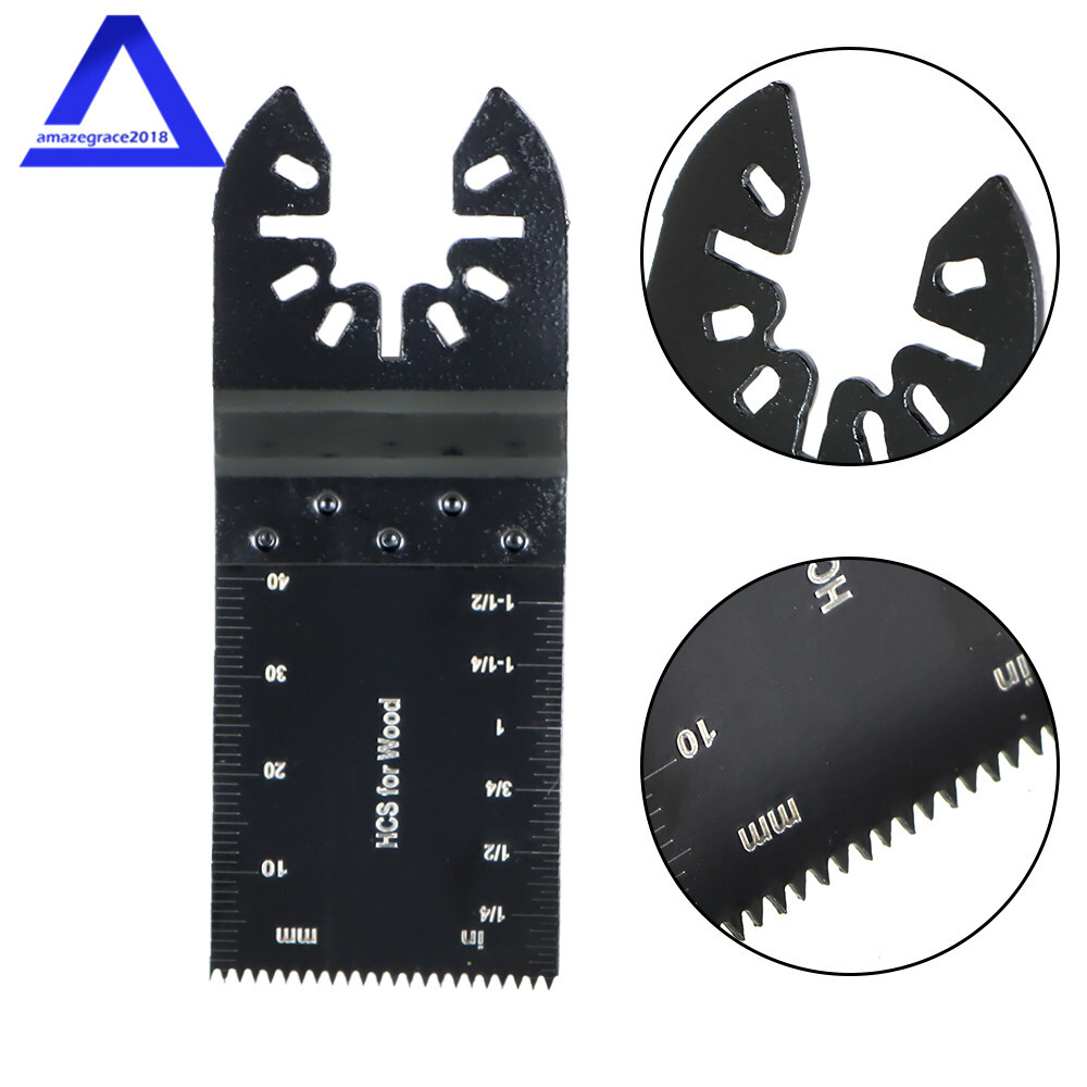 Quick Release Durable Oscillating Tool Saw Blades Multi 100 Pcs 30-90mm
