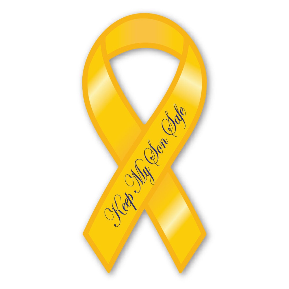 Keep My Son Safe Ribbon  Magnet