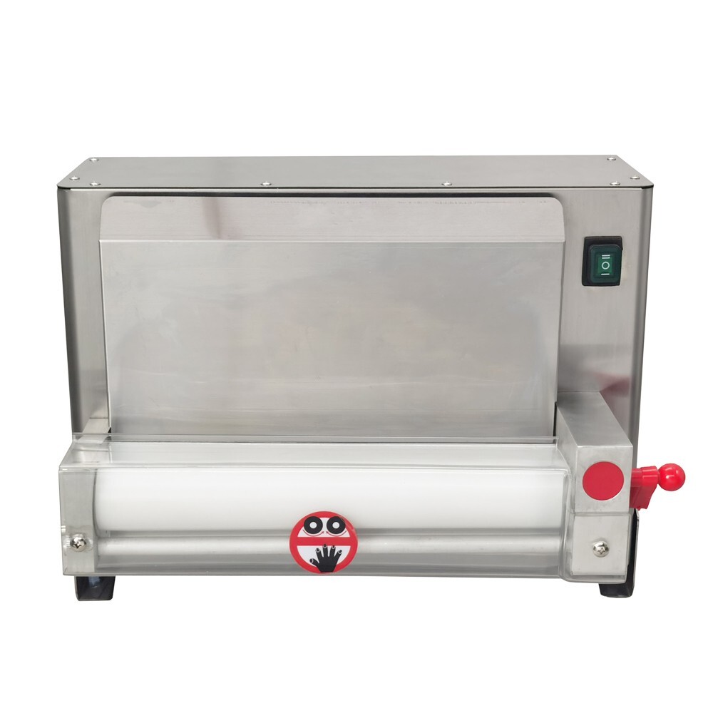 110V Automatic Pizza Making Rolling Machine Electric Pizza Dough Roller Sheeter