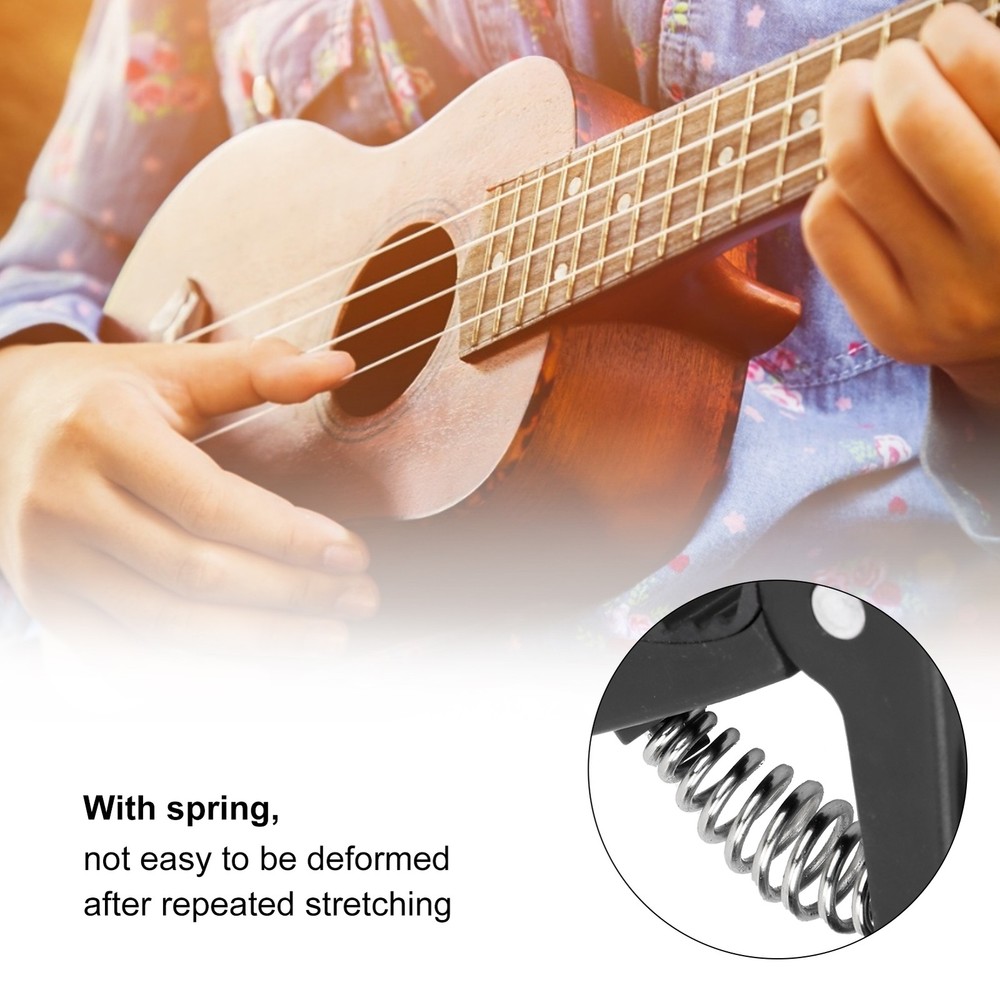 Guitar Capo Clamping ABS Shell Stringed Instrument Playing Tuning Accessories