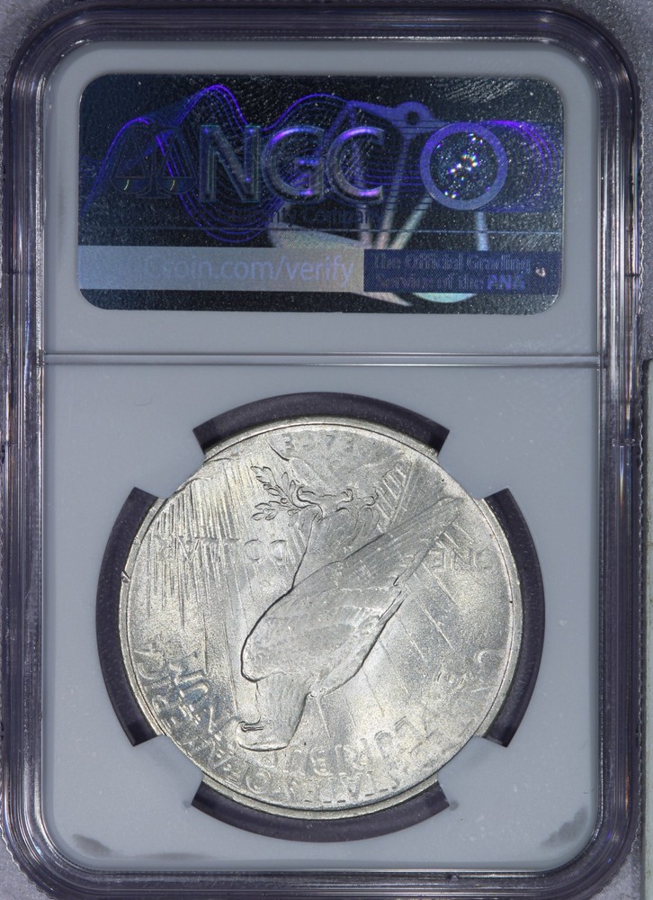 1924 Peace Dollar $1 NGC MS64