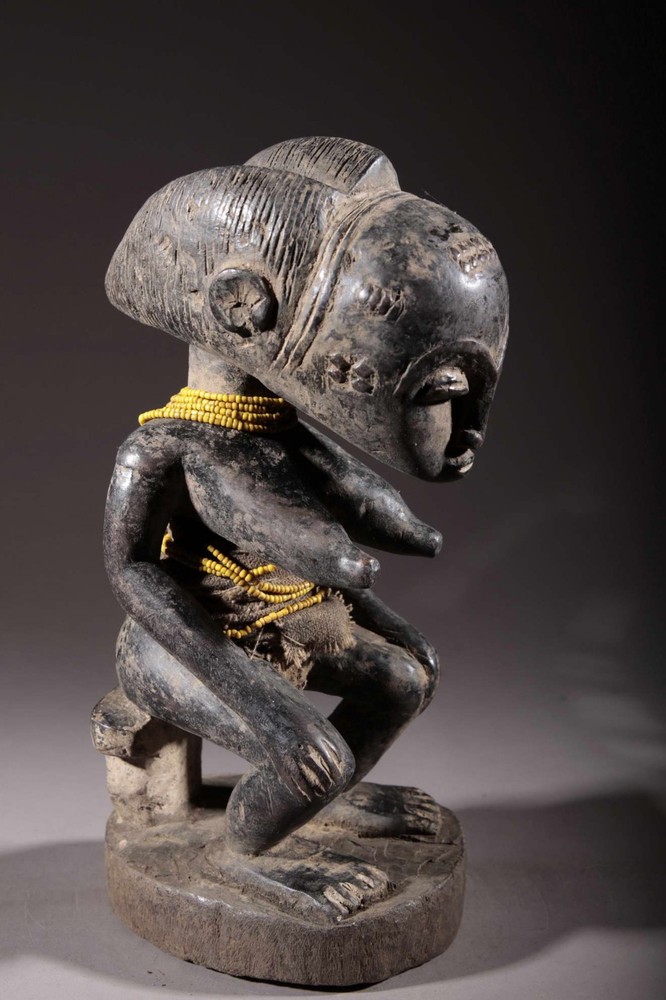 Art African Statue Baoulé 2646
