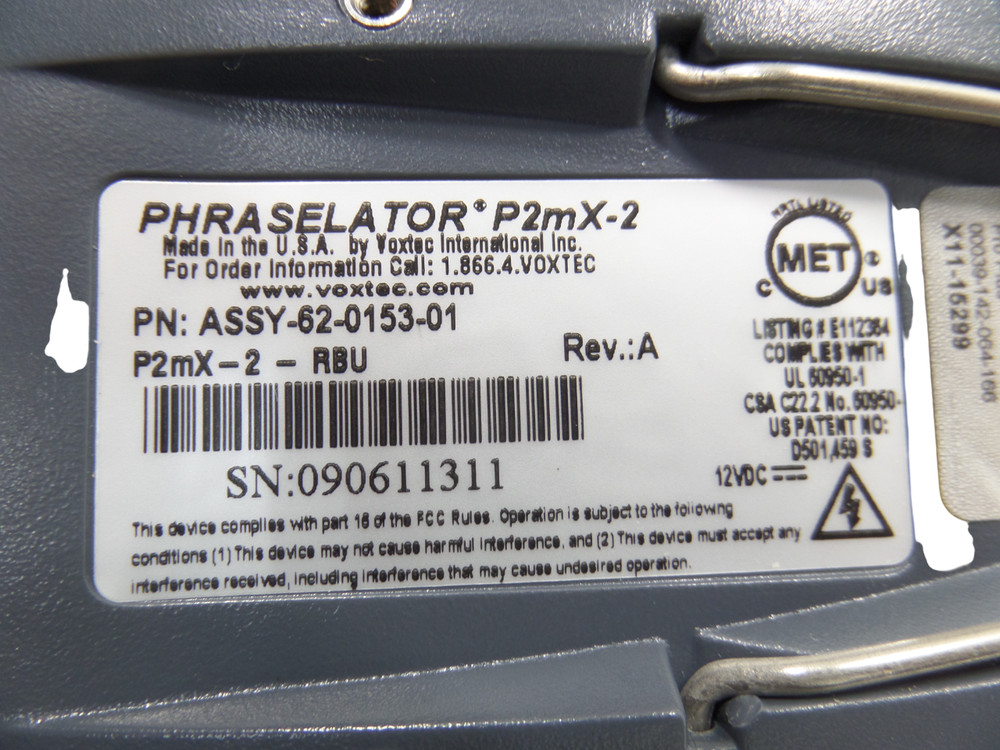 Phraselator Translator Voice Computer P2mX-2 - Free Shipping
