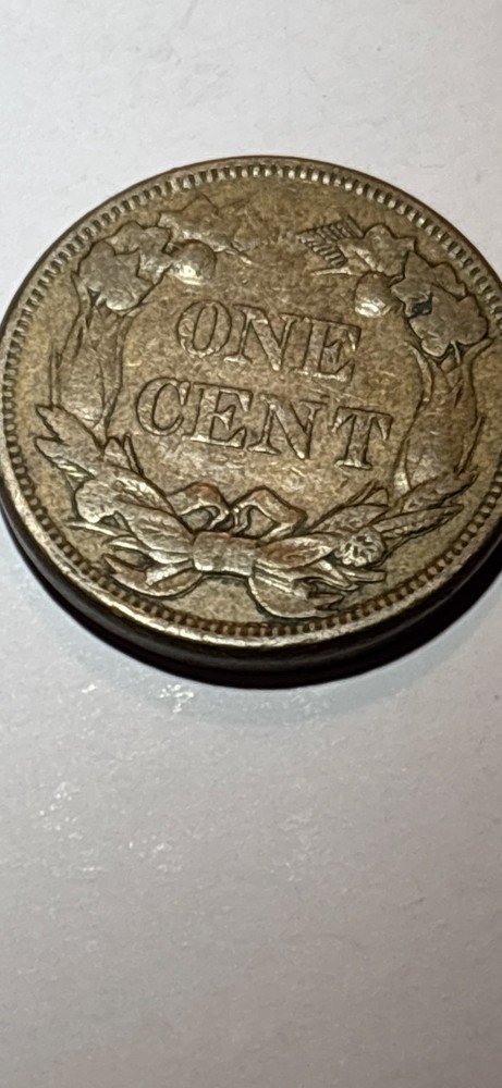 1858 Flying Eagle Cent Penny VF