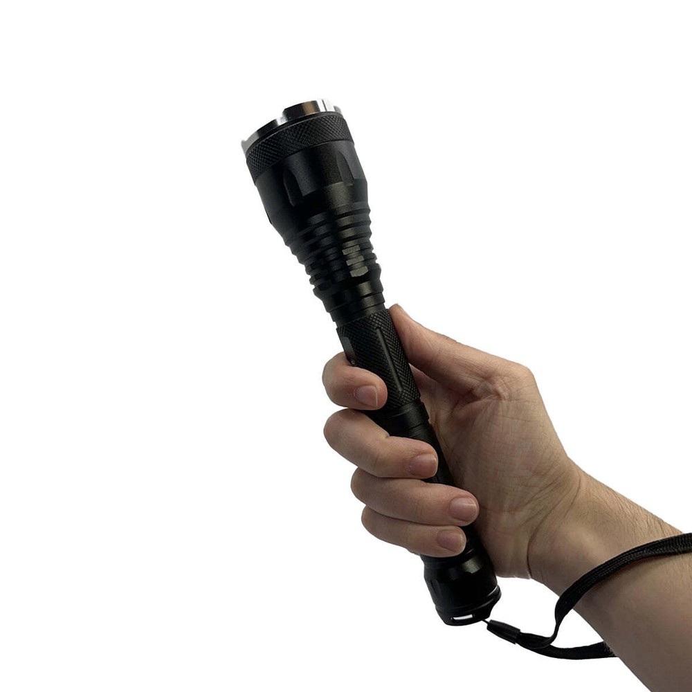 GF Thunder Rechargeable 2000 Lumen Tactical Flashlight Waterproof 5 Light Modes