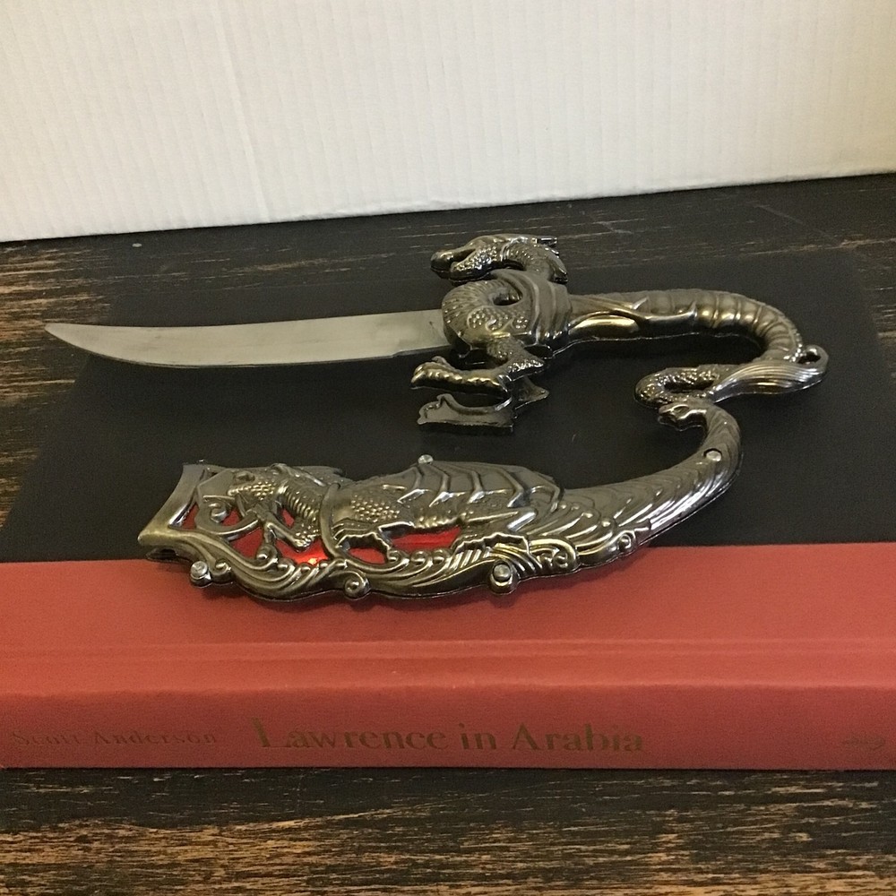 Ornate Fantasy Dagger Red