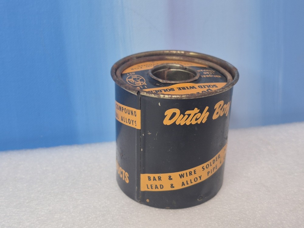 Dutch Boy Solid Wire Solder 50/50 Model COLLECTOR