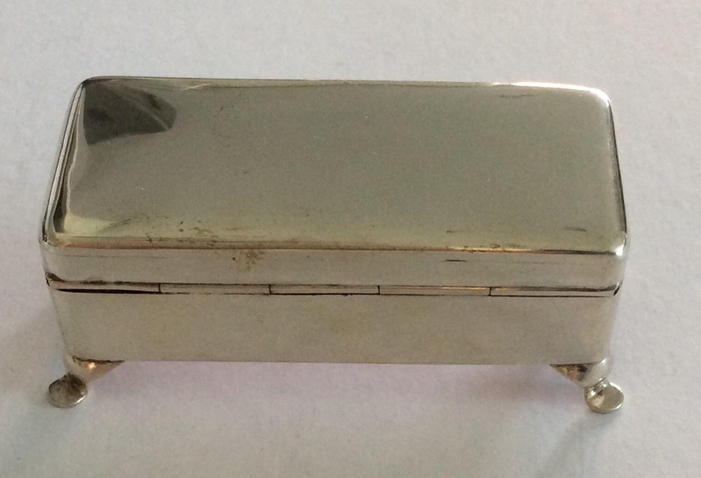 👍 19TH CENTURY CHINA CHINESE WANG HING EXPORT SILVER BOX