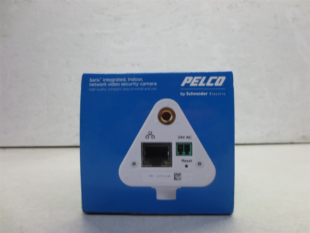 PELCO IL10-BP INTEGRATED INDOOR NETWORK SECURITY CAMERA.