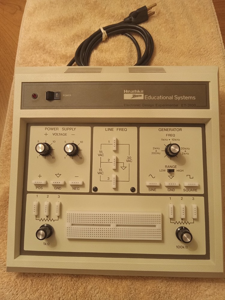 HEATHKIT ELECTRONIC DESIGN EXPERIMENTER MODEL ET-3100B/NEW