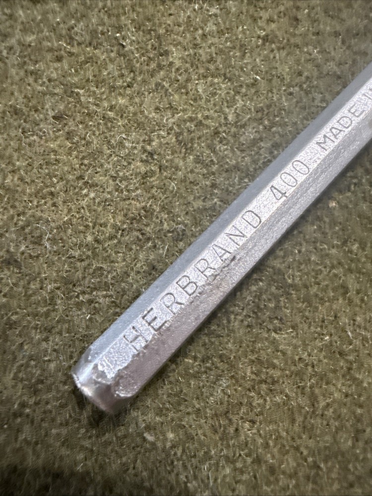 Vintage Herbrand Tools Cold Chisel USA 🇺🇸