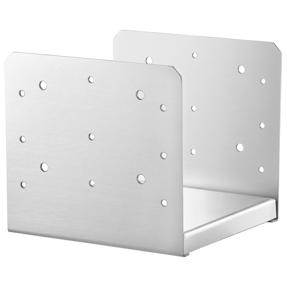 8"x 8" Post Base, 1Pcs Stainless Steel Adjustable Post Anchor Bracket(Internal 7