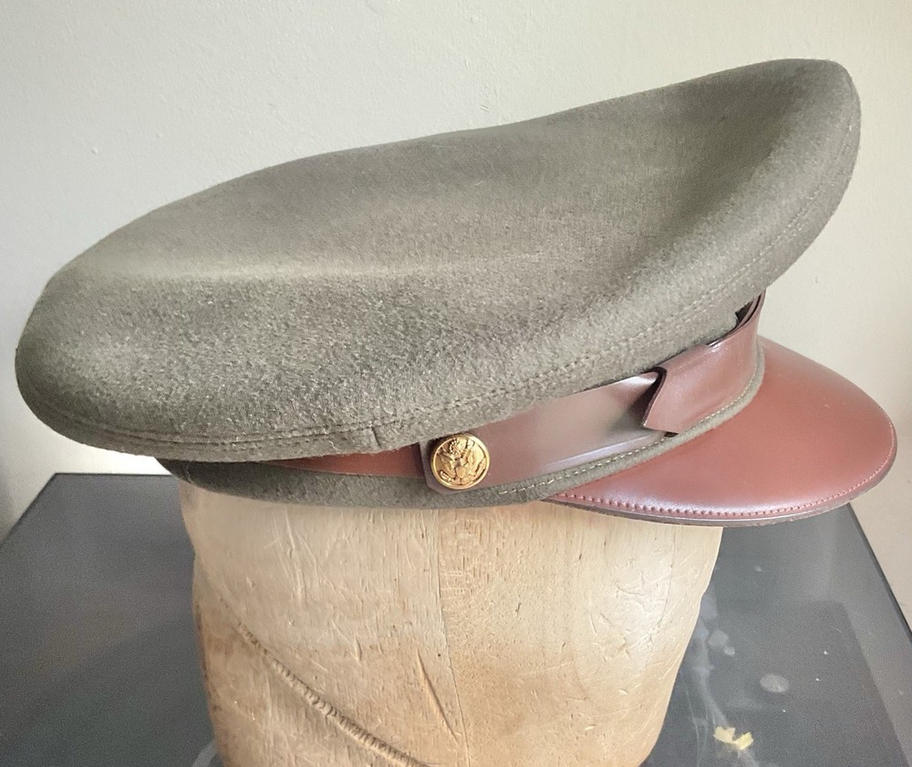 WW2 US Army Enlisted Visor Cap *NICE*