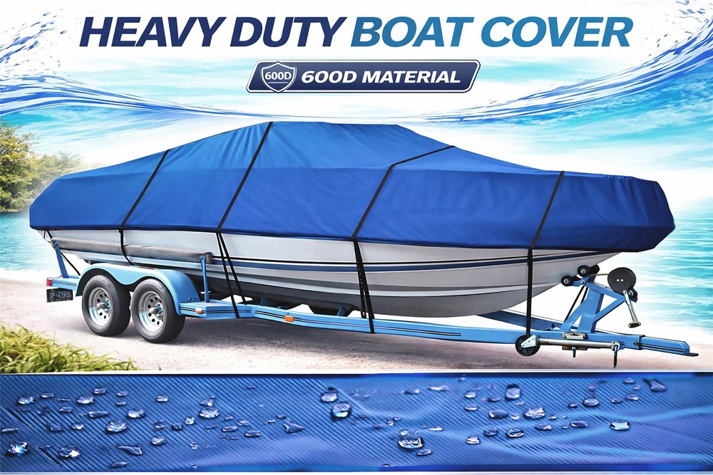 BLUE BOAT COVER FOR LOWE 1462 1993-2007