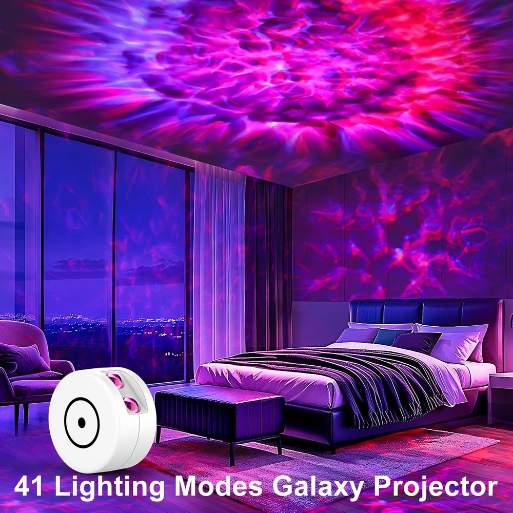 Galaxy Projector for Bedroom, Nebula Galaxy Night Light Projector with Timer ...