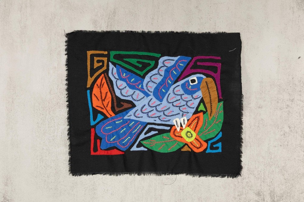 Multi-Color Bird Blue Molita