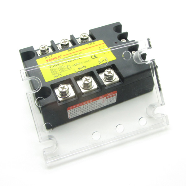 80A 3 Phase SSR Solid State Relay DC Control AC In DC3-32V Out AC24-480V D4880A