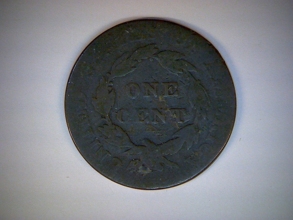 1821 U.S. LARGE CENT, CORONET CENT