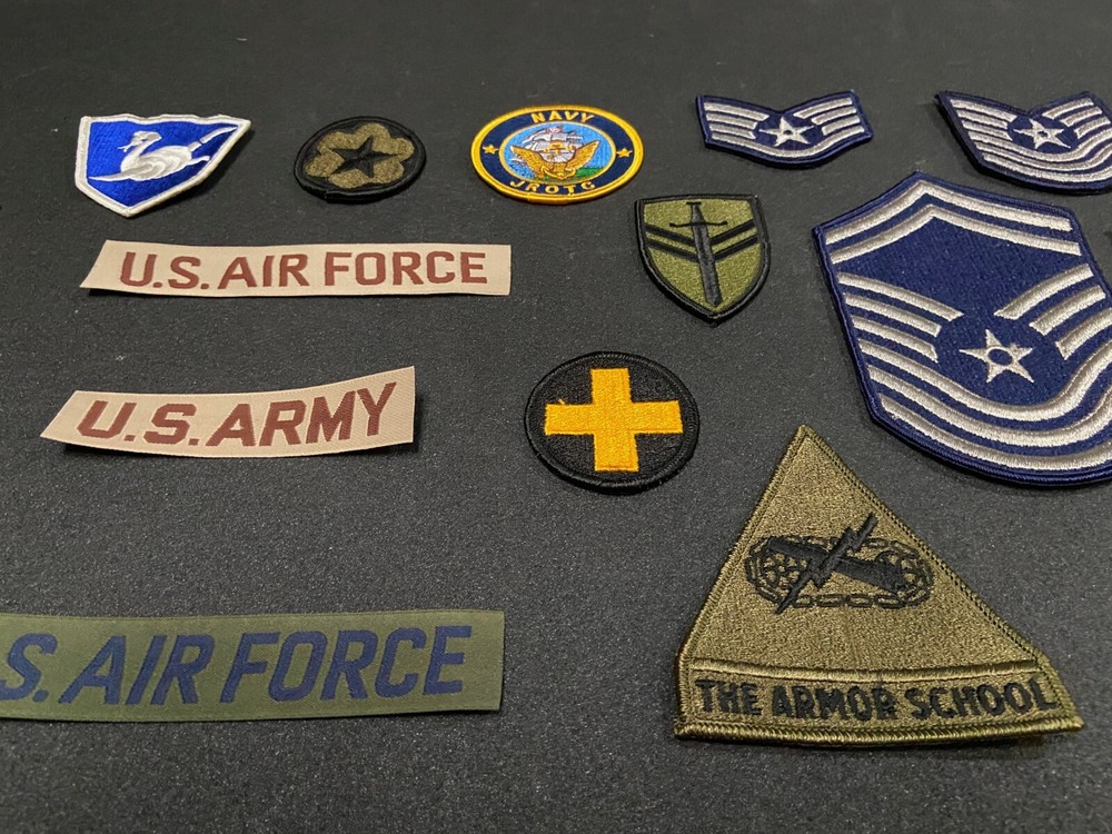 One Random Military Patch (Picked from Assortment)