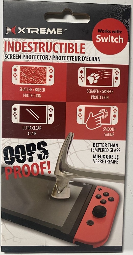 Nintendo Switch Xtreme Screen Protector Indestructible