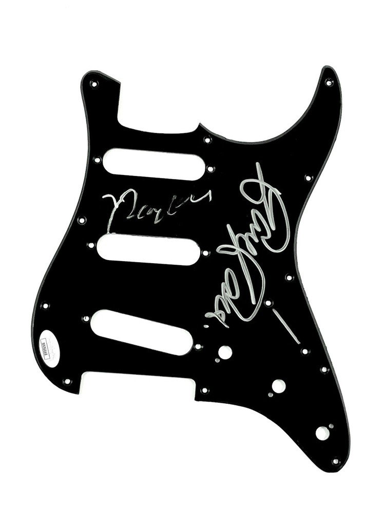 The Kinks Autographed Pickguard – Signed by Ray & Dave Davies – JSA Certified