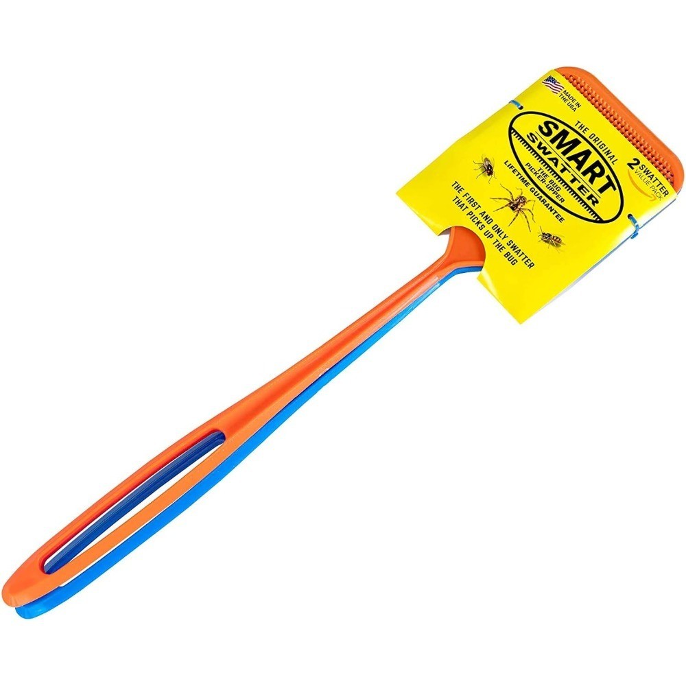 Fly Swatter with 904 Spikes for Effective Bug & Insect Killer, 2-Pack