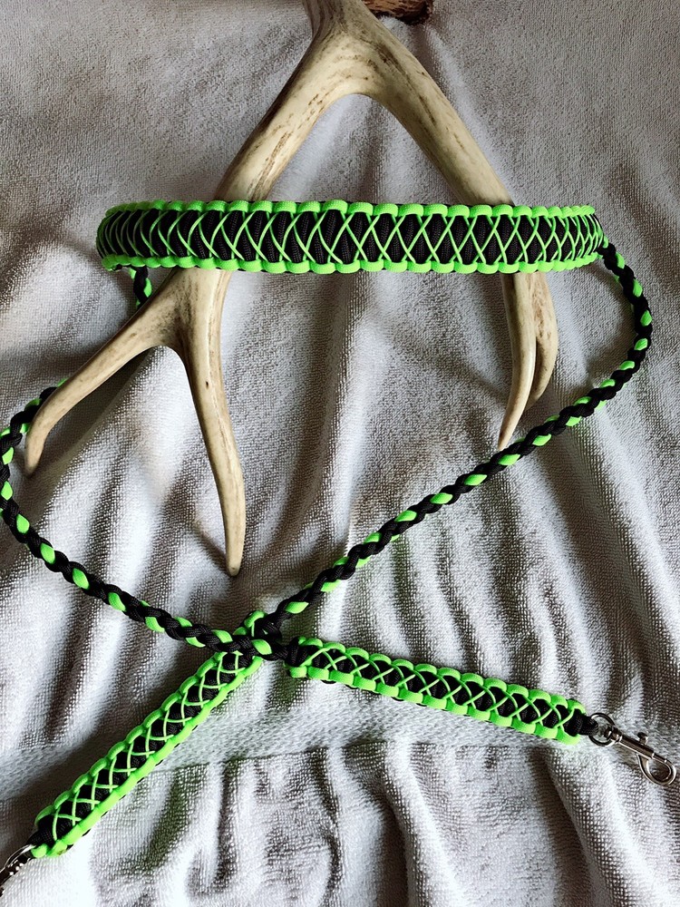 Black And Neon Green Binocular Strap