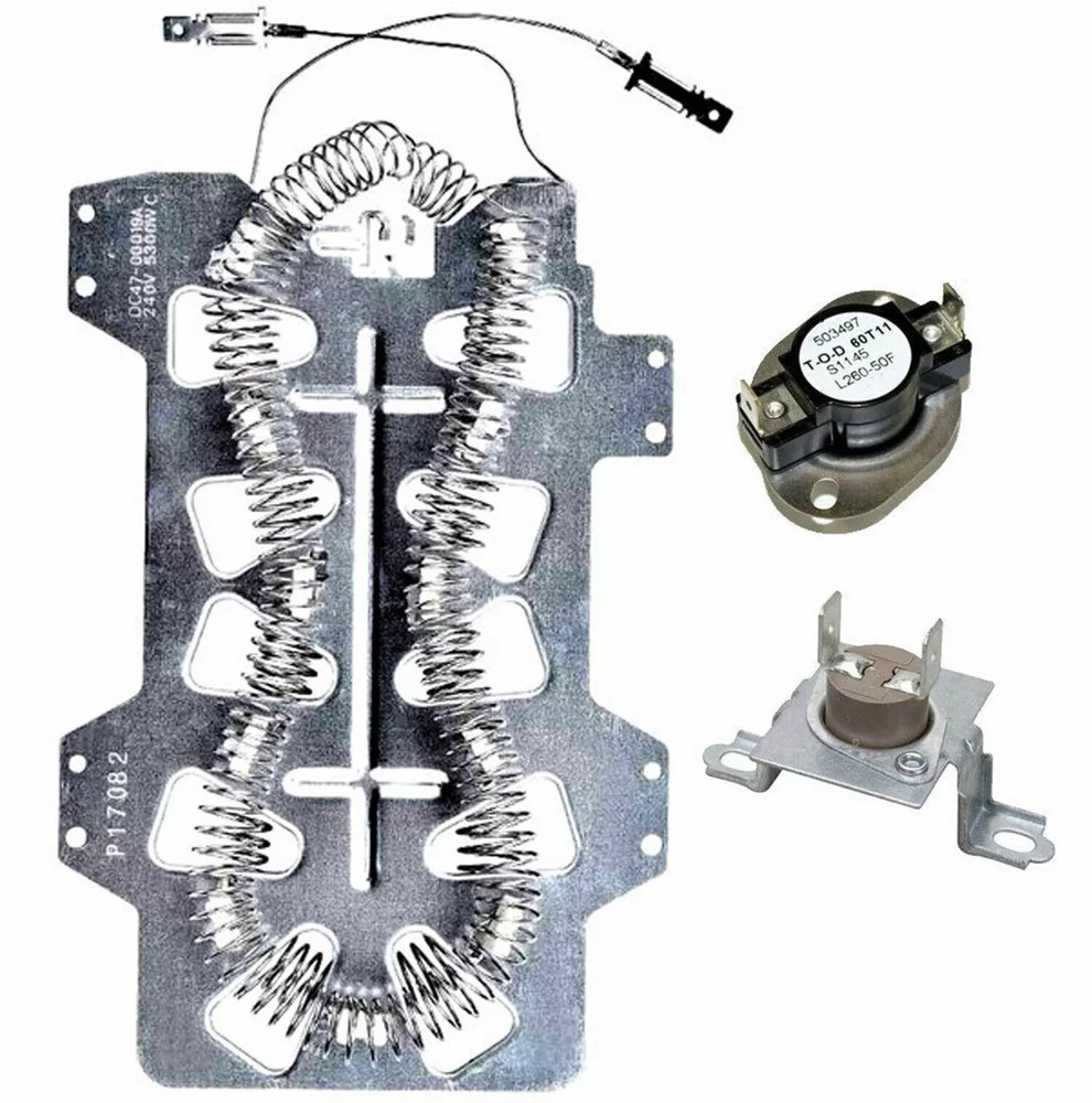 DV330AEW/XAA Samsung Dryer Heating Element & Fuses