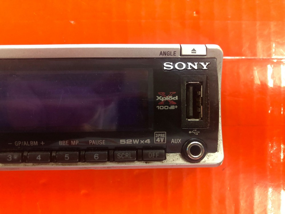 SONY CDX-GT81UW Faceplate Only- Tested