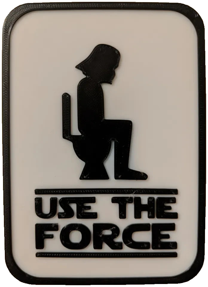 Star Wars Sign Use The Force