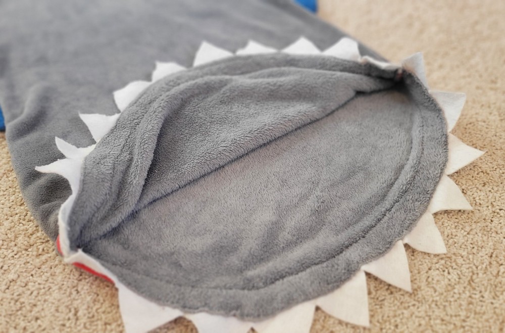 Shark Tail Kids Blanket Sleeping Bag