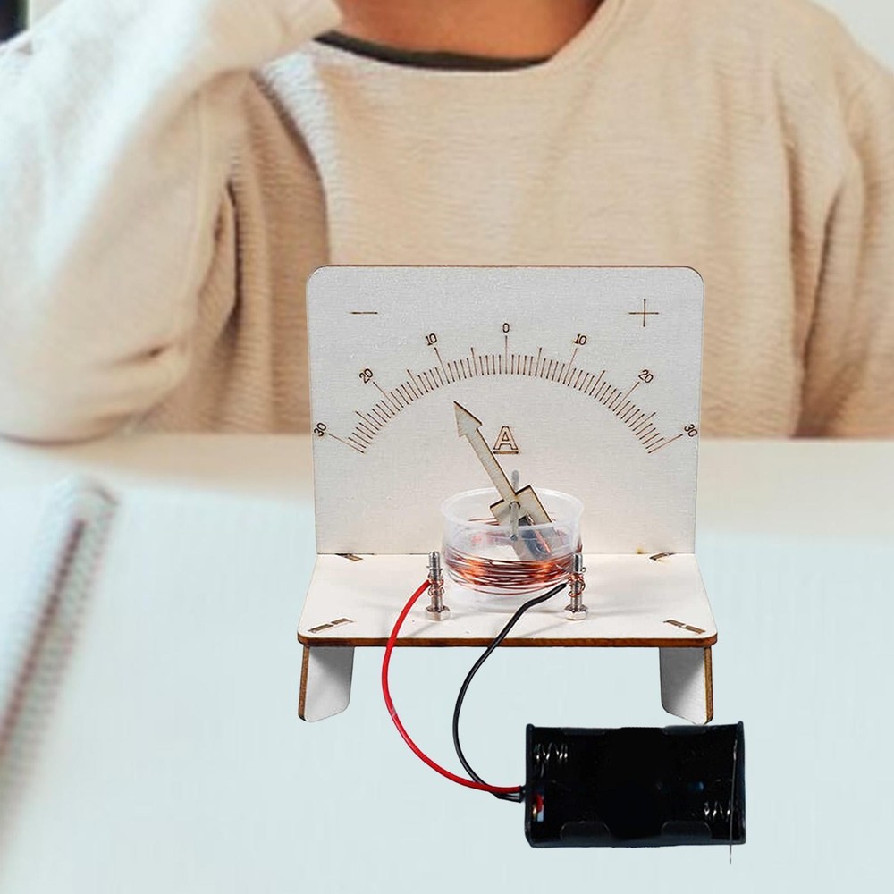 DIY Amperemeter Model Physics Experiment Kits Teaching Device Children DIY