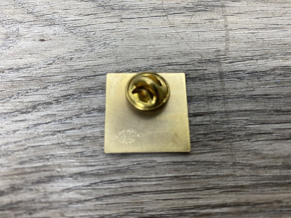 Vtg IBM Microsoft OS/2 Advertising Square Button Pin