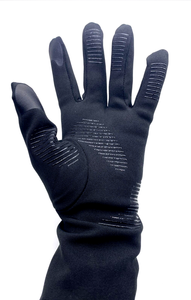 Unisex Soft Stretchy Tech Touch Gloves - Black - NWT