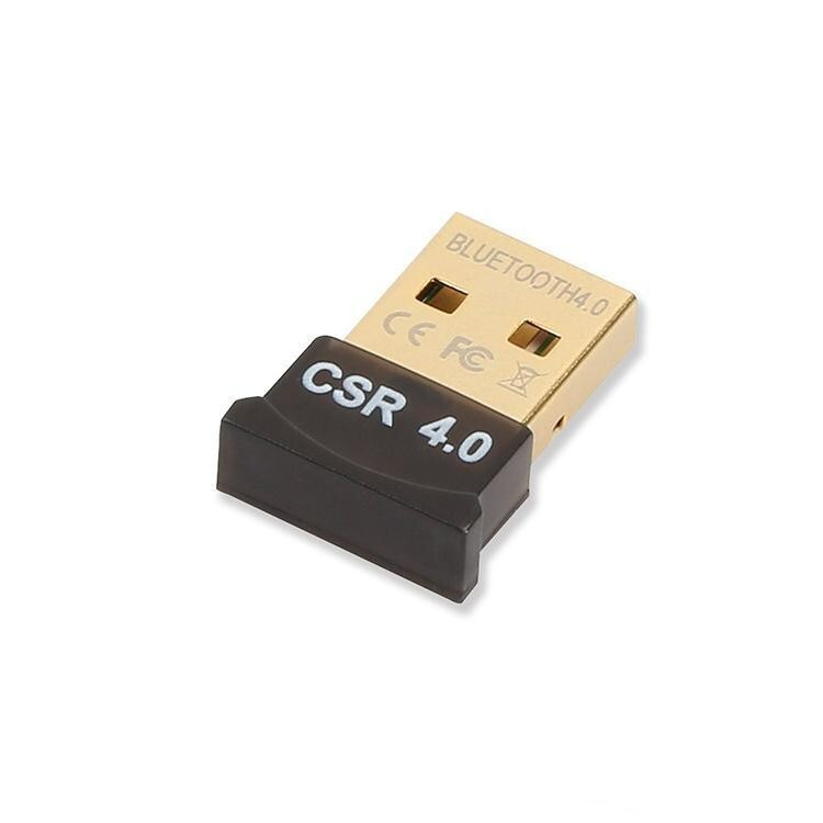 Bluetooth CSR 4.0 USB 2.0 Dongle Adapter for Desktops Laptops Windows 7 / 8 / 10
