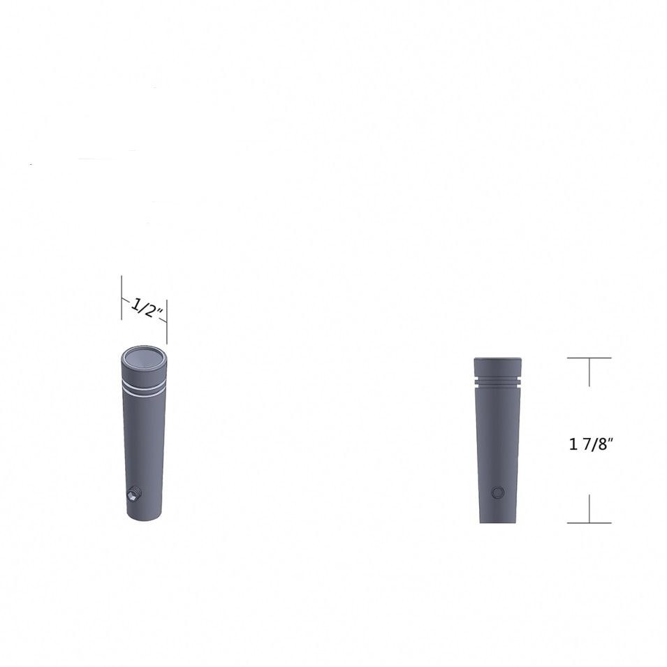 Peterbilt Chrome Short Toggle Switch Extension With Blue Diamond