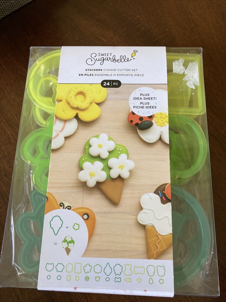Sweet Sugarbelle Cookie Cutters 24/Pkg-Stackers~NIP