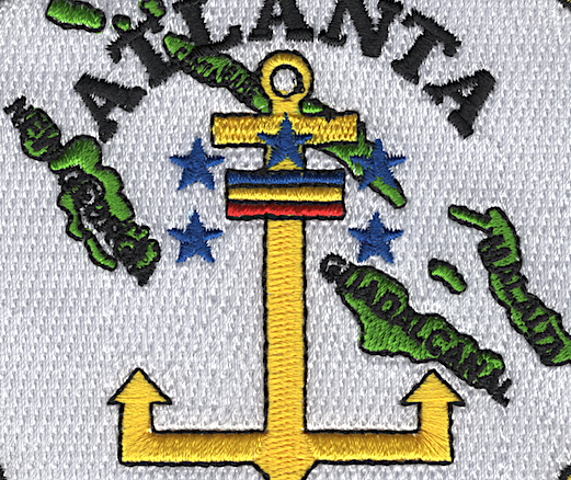 USS Atanta CL-51 Patch
