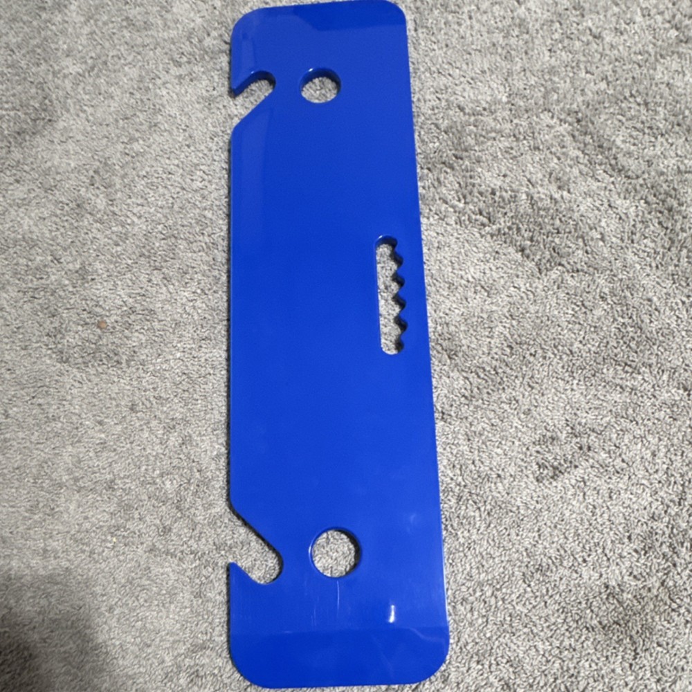 Blue Plastic Transfer Board with Handle Mobility Aid for Patient Transfer