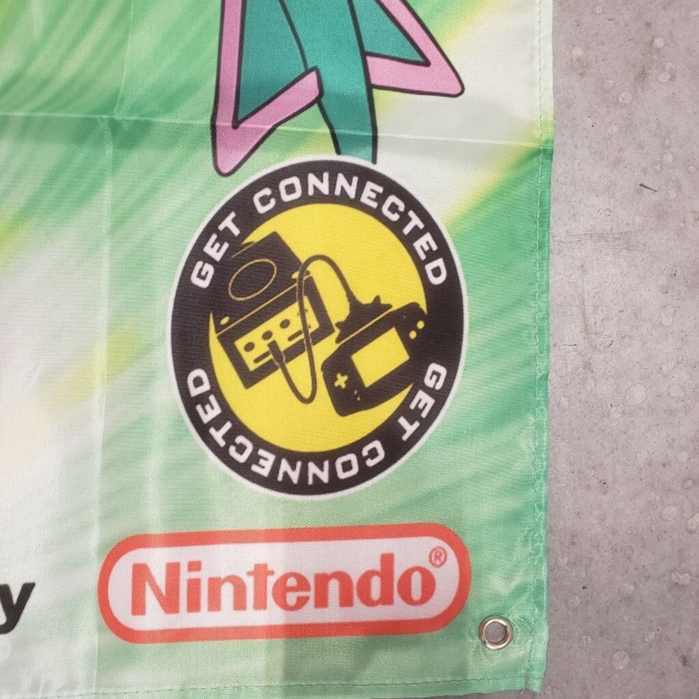 Pokemon Emerald Version Gameboy Advance Custom Wall Banner Tapestry 3 x 3 Ft