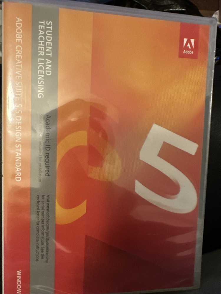 Adobe Creative Suite 5.5 Design Student & Teacher